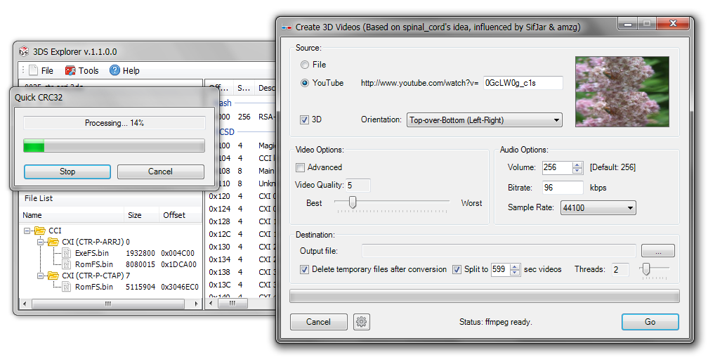 3ds to cia converter could not read exheader file