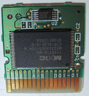 nintendo ds chipped cartridge